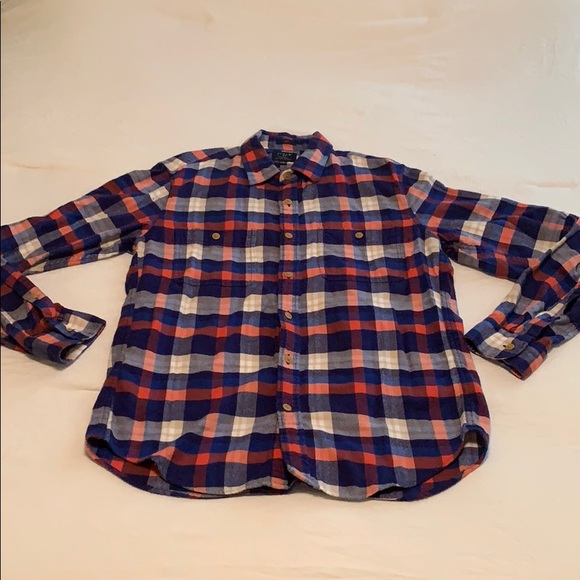 J. Crew Flannel Top - Picture 1 of 3